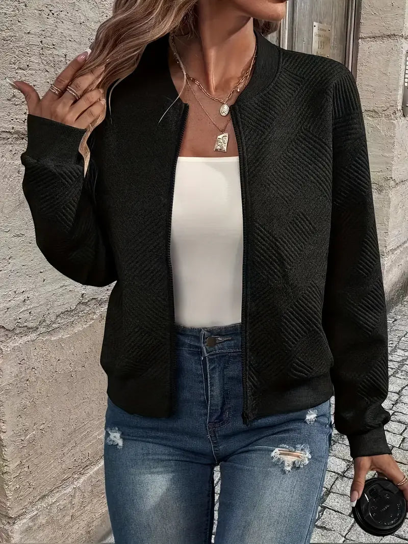LIVIA™ | Stylish Spring Jacket with Zip for a Fresh Look