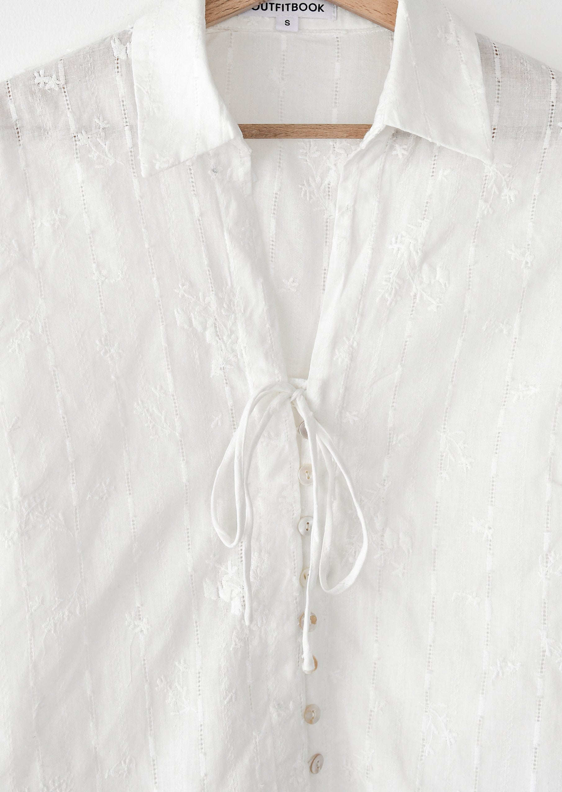 Elegant and modern embroidered blouse
