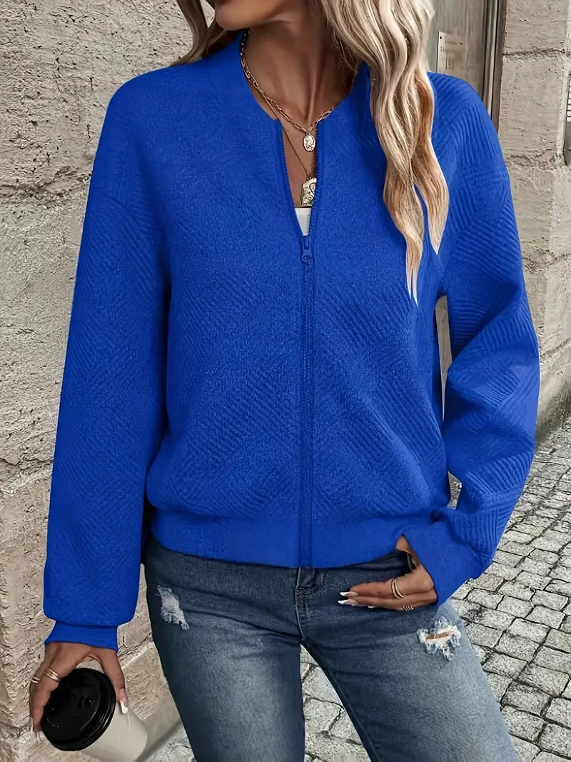 LIVIA™ | Stylish Spring Jacket with Zip for a Fresh Look