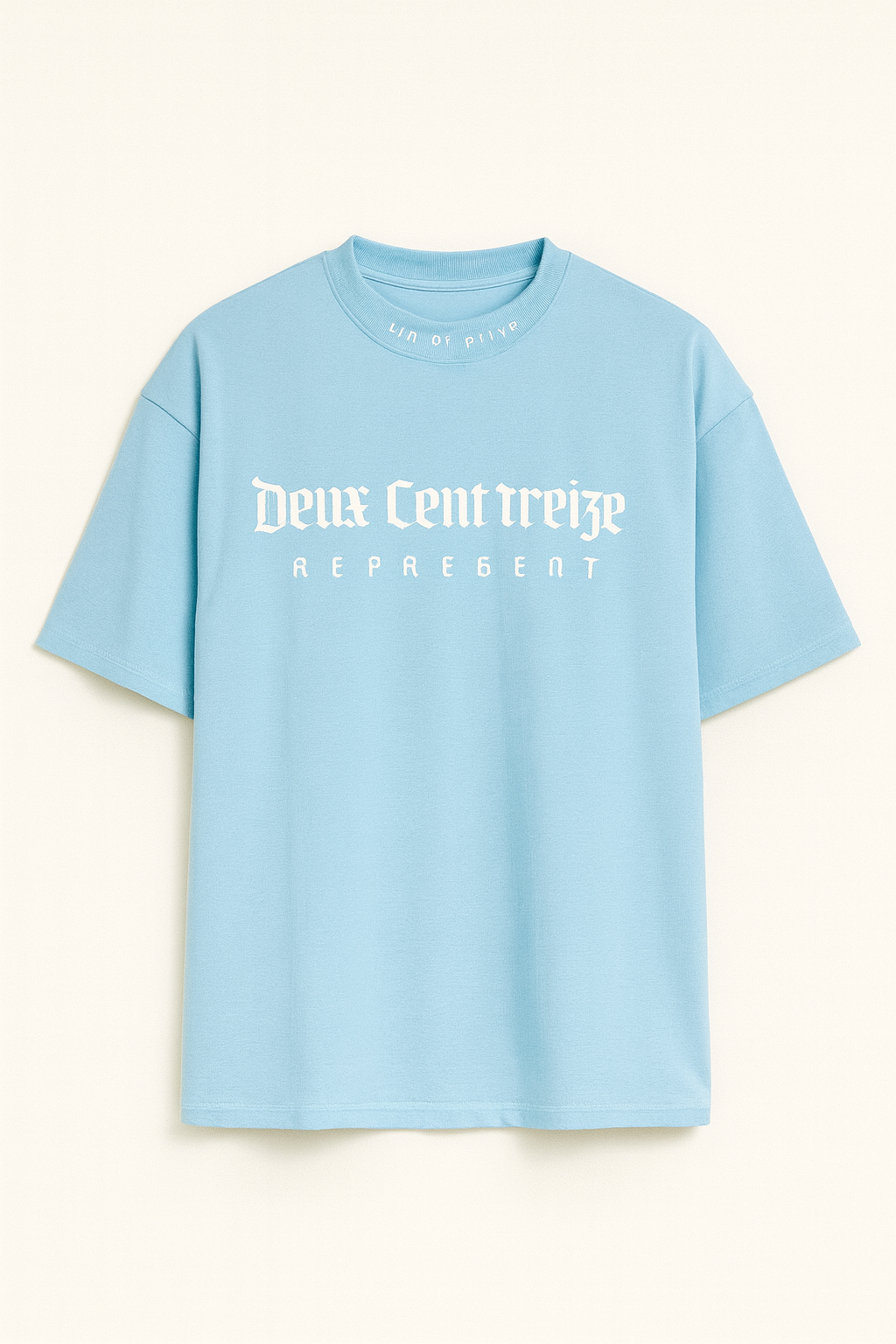 Deux Cent Treize T-shirt Blauw