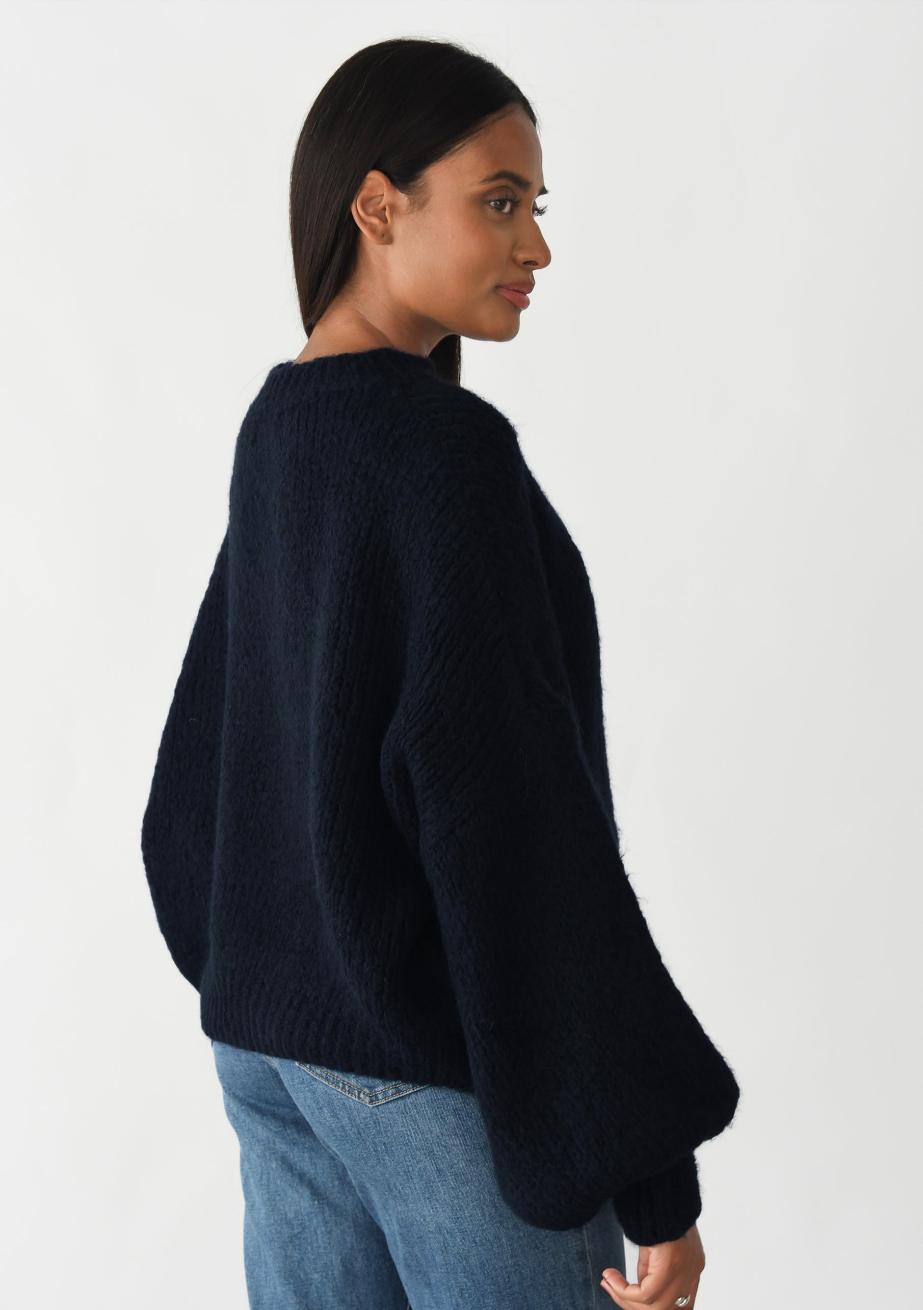 Cozy Knitted Wool Blend Sweater for Ultimate Comfort