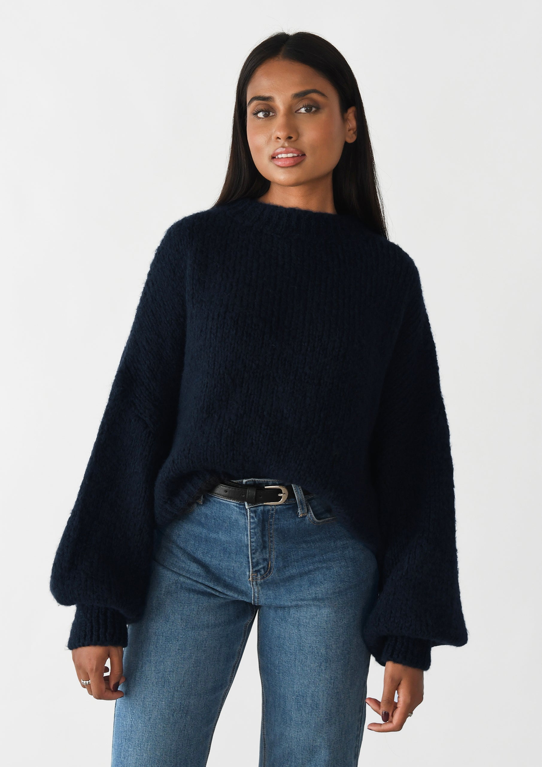 Cozy Knitted Wool Blend Sweater for Ultimate Comfort