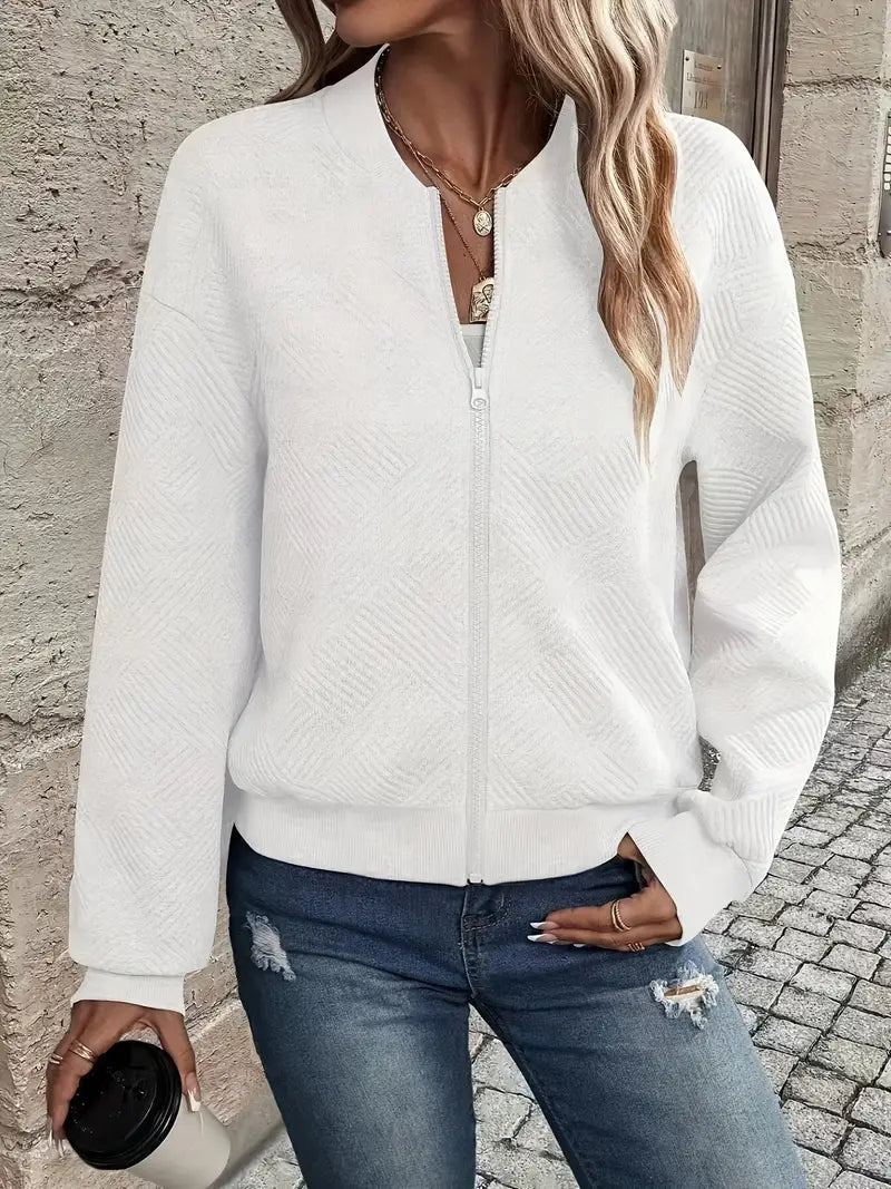 LIVIA™ | Stylish Spring Jacket with Zip for a Fresh Look