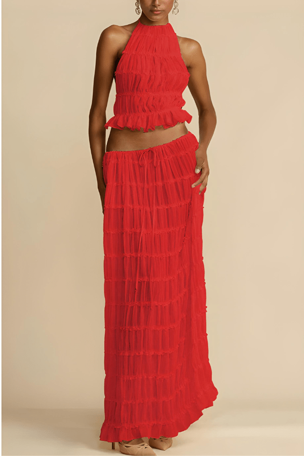 Arabella™ | Elegant Summer Halter Set for a Seductive Look