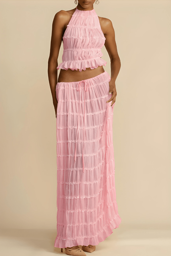 Arabella™ | Elegant Summer Halter Set for a Seductive Look