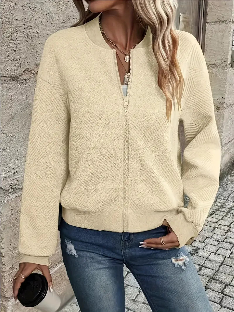 LIVIA™ | Stylish Spring Jacket with Zip for a Fresh Look