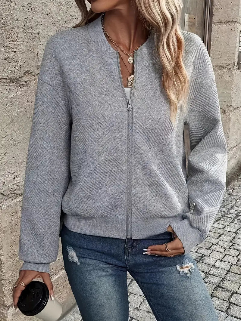 LIVIA™ | Stylish Spring Jacket with Zip for a Fresh Look